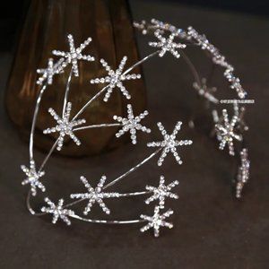 Gatsby Party Headpiece, celestial wedding, star headpiece, star crown